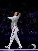 (PARIS2024) FRANCE-PARIS-OLY-FENCING