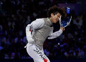 (PARIS2024) FRANCE-PARIS-OLY-FENCING