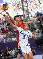 (PARIS2024) FRANCE-PARIS-OLY-3x3 BASKETBALL