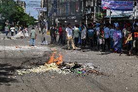 Bangladesh Unrest Students Protest