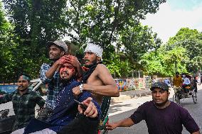 Bangladesh Unrest Students Protest