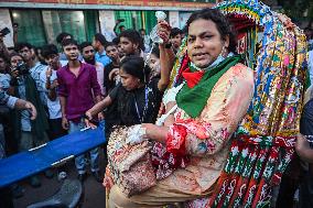 Bangladesh Unrest Students Protest