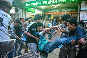 Bangladesh Unrest Students Protest