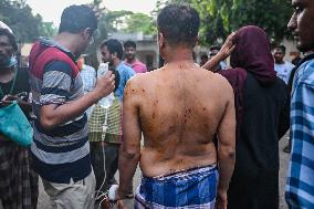 Bangladesh Unrest Students Protest