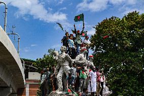 Bangladesh Unrest Students Protest