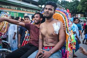 Bangladesh Unrest Students Protest