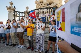 Venezuelan Anti-Maduro Rally In Lisbon