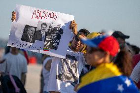 Venezuelan Anti-Maduro Rally In Lisbon