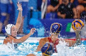 (PARIS2024) FRANCE-SAINT-DENIS-OLY-WATER POLO