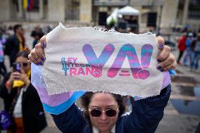 Trans Communities Demonstrate in Support of the Integral Trans Law