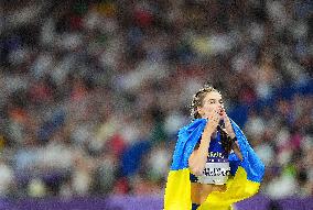 Paris 2024 - Ukraine’s Yaroslava Mahuchikh Takes Gold in Women’s High Jump