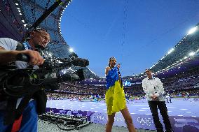 Paris 2024 - Ukraine’s Yaroslava Mahuchikh Takes Gold in Women’s High Jump