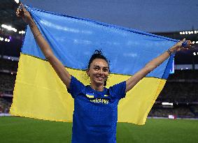 Paris 2024 - Ukraine’s Yaroslava Mahuchikh Takes Gold in Women’s High Jump