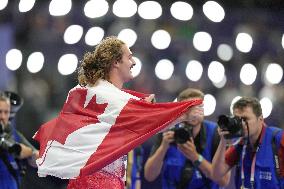 Paris 2024 - Canada’s Ethan Katzberg Takes Gold In Men's Hammer Throw