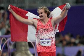 Paris 2024 - Canada’s Ethan Katzberg Takes Gold In Men's Hammer Throw