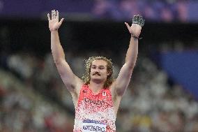 Paris 2024 - Canada’s Ethan Katzberg Takes Gold In Men's Hammer Throw