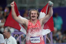 Paris 2024 - Canada’s Ethan Katzberg Takes Gold In Men's Hammer Throw