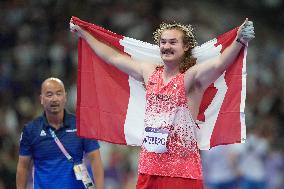 Paris 2024 - Canada’s Ethan Katzberg Takes Gold In Men's Hammer Throw