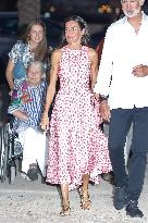 Royals Arrive At The Mia Restaurant - Palma De Mallorca