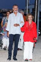 Royals Arrive At The Mia Restaurant - Palma De Mallorca