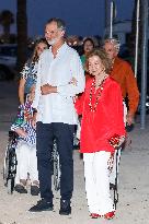 Royals Arrive At The Mia Restaurant - Palma De Mallorca