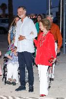 Royals Arrive At The Mia Restaurant - Palma De Mallorca