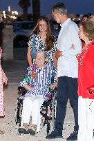 Royals Arrive At The Mia Restaurant - Palma De Mallorca