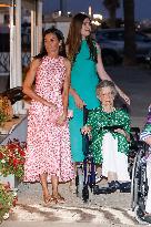 Royals Arrive At The Mia Restaurant - Palma De Mallorca