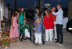 Royals Arrive At The Mia Restaurant - Palma De Mallorca