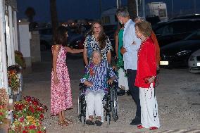 Royals Arrive At The Mia Restaurant - Palma De Mallorca