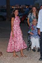 Royals Arrive At The Mia Restaurant - Palma De Mallorca