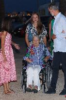 Royals Arrive At The Mia Restaurant - Palma De Mallorca