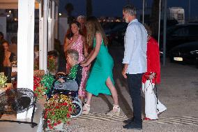 Royals Arrive At The Mia Restaurant - Palma De Mallorca