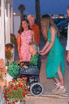 Royals Arrive At The Mia Restaurant - Palma De Mallorca