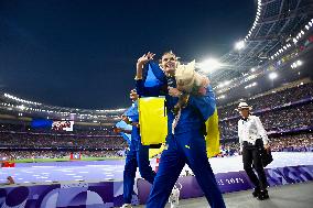 Paris 2024 - Ukraine’s Yaroslava Mahuchikh Takes Gold in Women’s High Jump