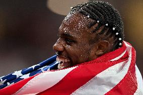 Paris 2024 - USA’s Noah Lyles Takes Gold in Men’s 100m