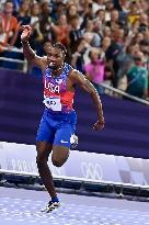 Paris 2024 - USA’s Noah Lyles Takes Gold in Men’s 100m
