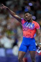 Paris 2024 - USA’s Noah Lyles Takes Gold in Men’s 100m
