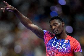 Paris 2024 - USA’s Noah Lyles Takes Gold in Men’s 100m