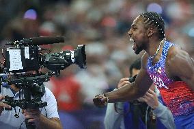 Paris 2024 - USA’s Noah Lyles Takes Gold in Men’s 100m