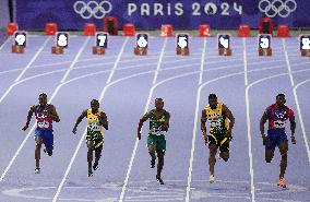 Paris 2024 - USA’s Noah Lyles Takes Gold in Men’s 100m