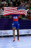 Paris 2024 - USA’s Noah Lyles Takes Gold in Men’s 100m