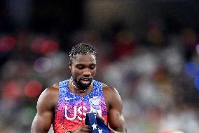 Paris 2024 - USA’s Noah Lyles Takes Gold in Men’s 100m