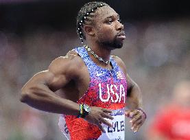 Paris 2024 - USA’s Noah Lyles Takes Gold in Men’s 100m