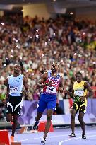 Paris 2024 - USA’s Noah Lyles Takes Gold in Men’s 100m