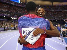 Paris 2024 - USA’s Noah Lyles Takes Gold in Men’s 100m