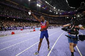 Paris 2024 - USA’s Noah Lyles Takes Gold in Men’s 100m