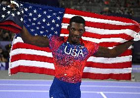 Paris 2024 - USA’s Noah Lyles Takes Gold in Men’s 100m