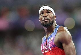 Paris 2024 - USA’s Noah Lyles Takes Gold in Men’s 100m