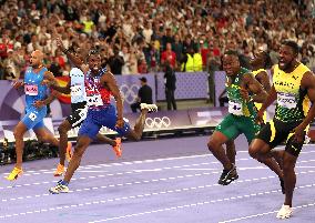 Paris 2024 - USA’s Noah Lyles Takes Gold in Men’s 100m